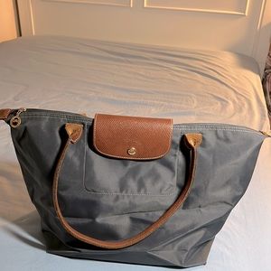 Long Champ Navy Handbag